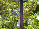 寺・神社　監視カメラ　防犯システム設置例